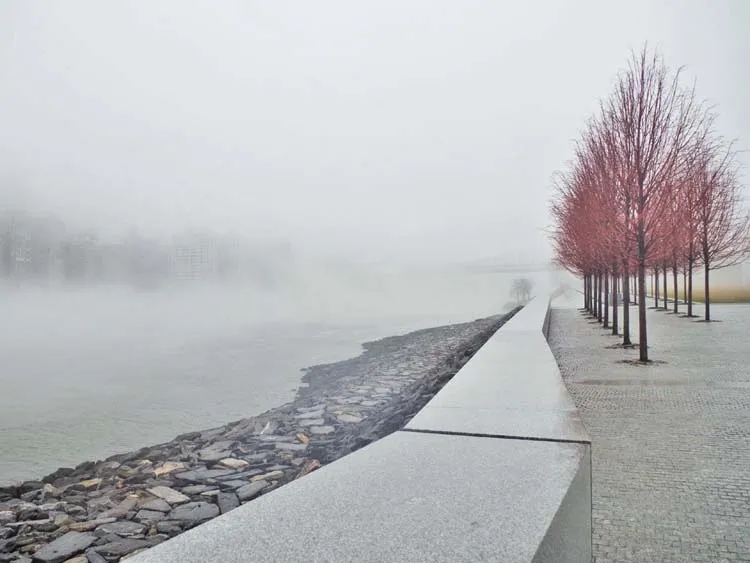 Four Freedoms on Roosevelt Island — Urban landscapes, photograph by Esther Piaskowski